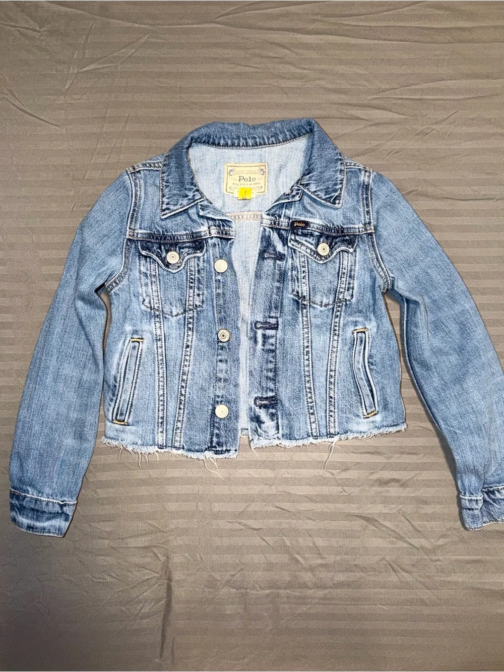 Ralph Lauren Light Blue Denim Trucker Jacket